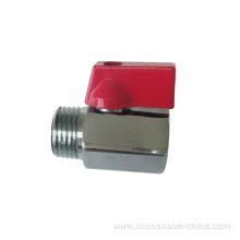 Brass F/M mini ball valve